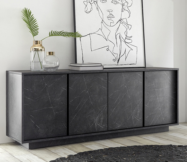 Carrara Komoda 4-drzwiowa